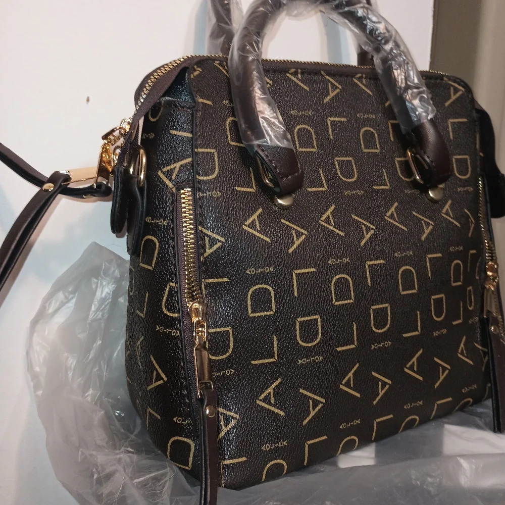 ALDO Brown and Gold bag - Picture 7 of 8